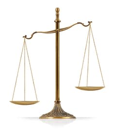 <span class="caption">You must be smart and honest when determining how much risk you’re willing to take and who is affected.</span> <span class="attribution"><a class="link " href="https://www.gettyimages.com/detail/photo/scales-of-justice-royalty-free-image/482675475?adppopup=true&uiloc=thumbnail_similar_images_adp" rel="nofollow noopener" target="_blank" data-ylk="slk:mgkaya/E+ via Getty Images;elm:context_link;itc:0;sec:content-canvas">mgkaya/E+ via Getty Images</a></span>