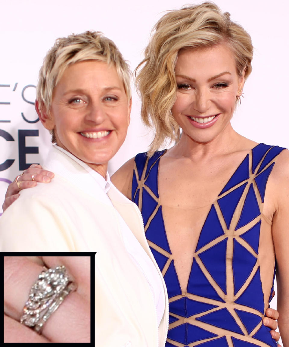 Ellen DeGeneres and Portia de Rossi