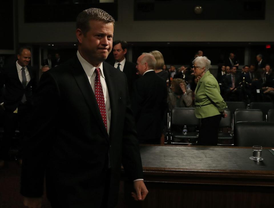 washington, dc september 12 ryan d mccarthy attends his senate confirmation hearing to become secretary of the army, on capitol hill september 12, 2019 in washington, dc if confirmed by the senate the former army ranger will fill the opening left by secretary of defense mark esper photo by mark wilsongetty images