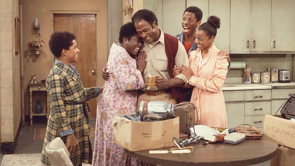  Cast of 'Good Times'. 