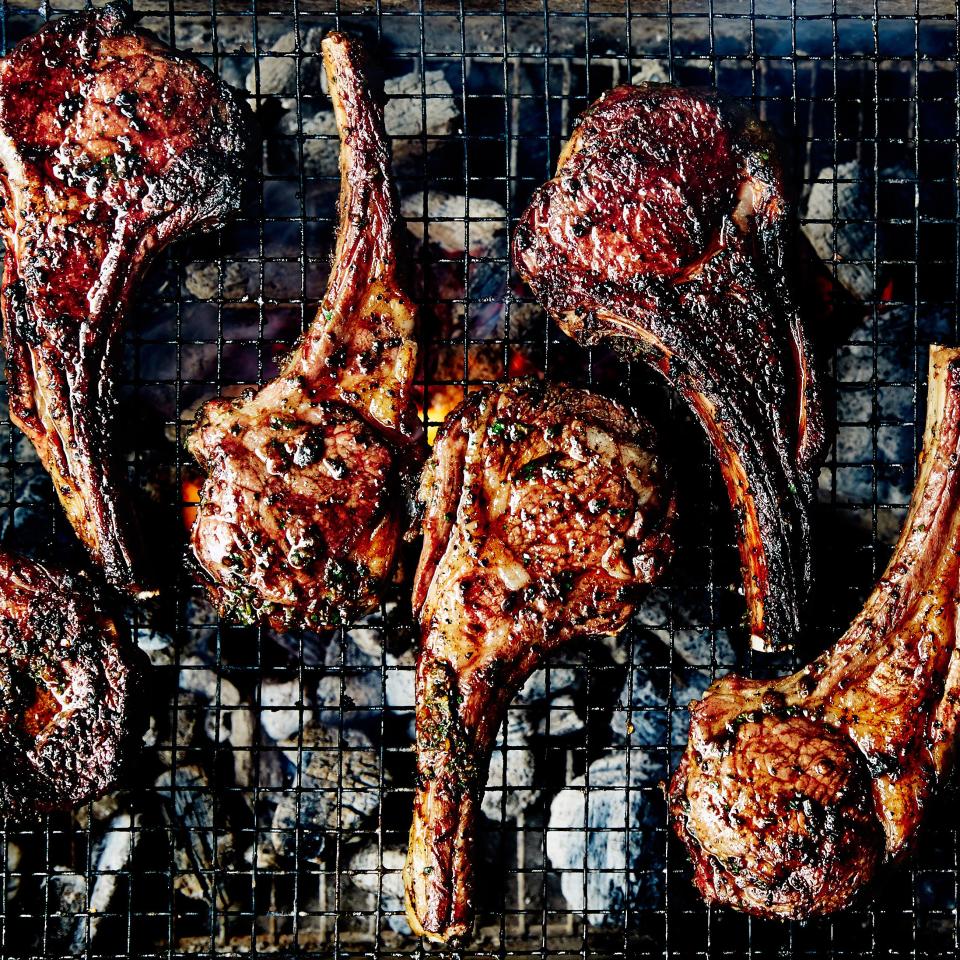 Mint and Cumin–Spiced Lamb Chops