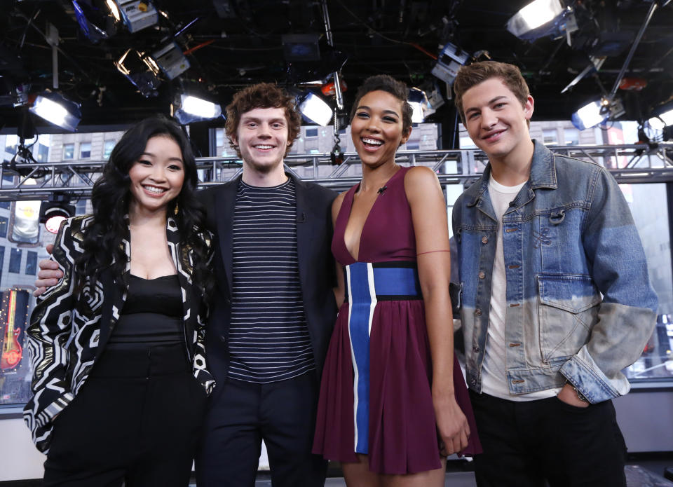 Alexandra Shipp starred alongside Lana Condor, Evan Peters and Tye Sheridan in 'X-Men: Apocalypse'. (Heidi Gutman/Walt Disney Television via Getty Images)