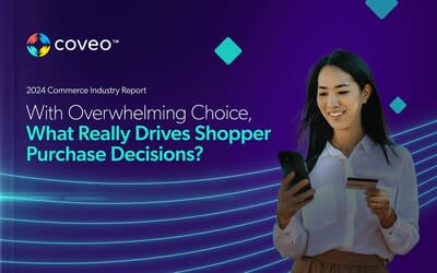 Coveo 2024 Commerce Industry Report (CNW Group/Coveo Solutions Inc.)