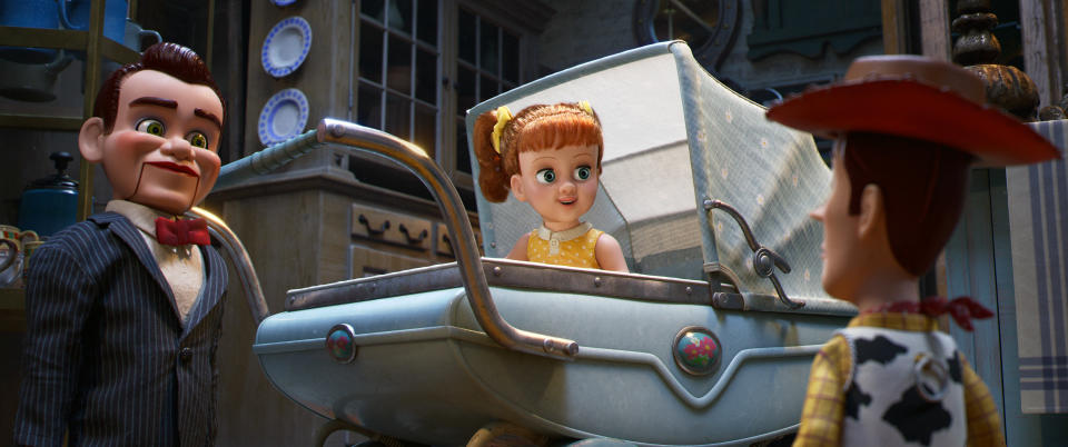 Gabby Gabby (Hendricks) isn't the villain she appears to be in 'Toy Story 4' (Photo: Walt Disney Studios Motion Pictures / courtesy Everett Collection)