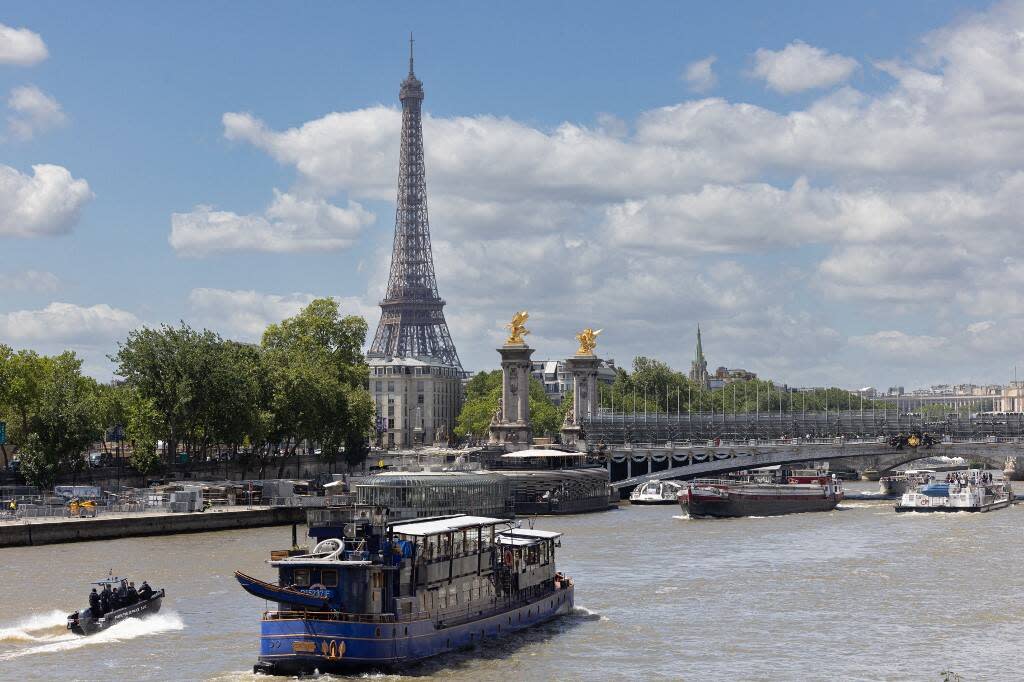 La Seine le 4 juillet 2024