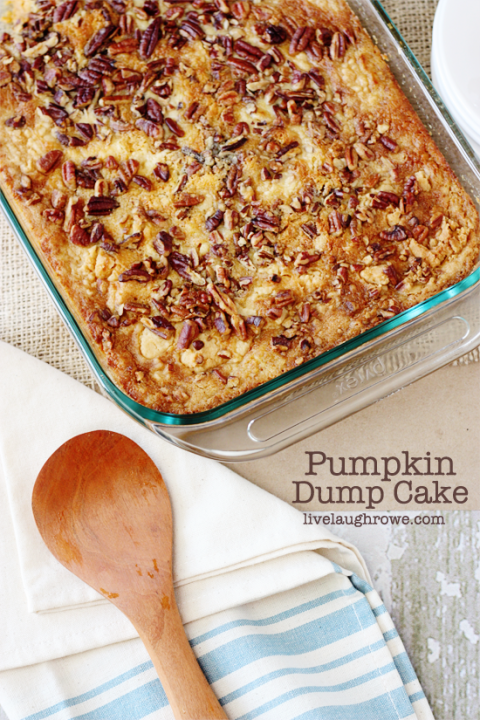 Pumpkin Dump Cake