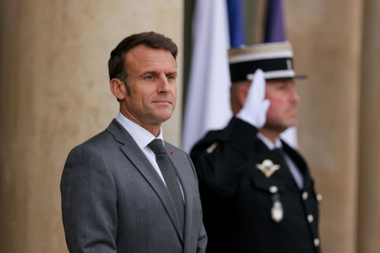 French President Emmanuel Macron says he does not rule out sending troops to Ukraine (Thomas SAMSON)