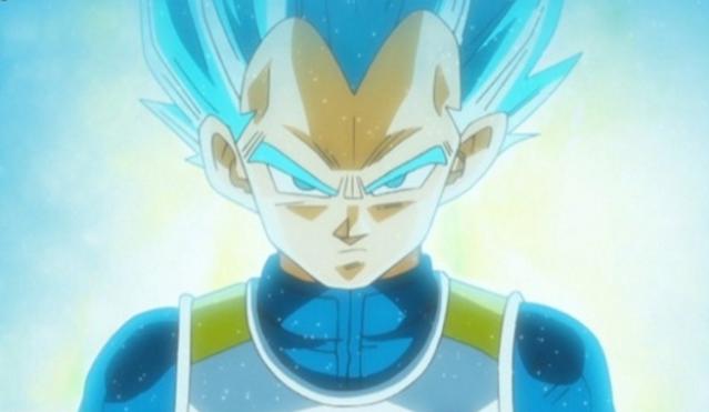 Vegeta dragon ball super saiyan