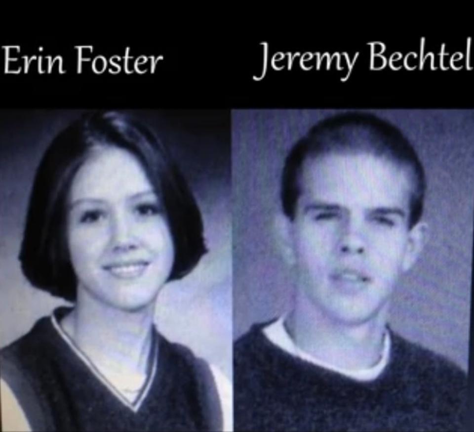 Erin Foster, 18, and Jeremy Bechtel, 17, went missing on 3 April 2000, when they were last seen leaving Ms Foster’s home in her 1988 Pontiac Grand Am (YouTube/Exploring With Nug)