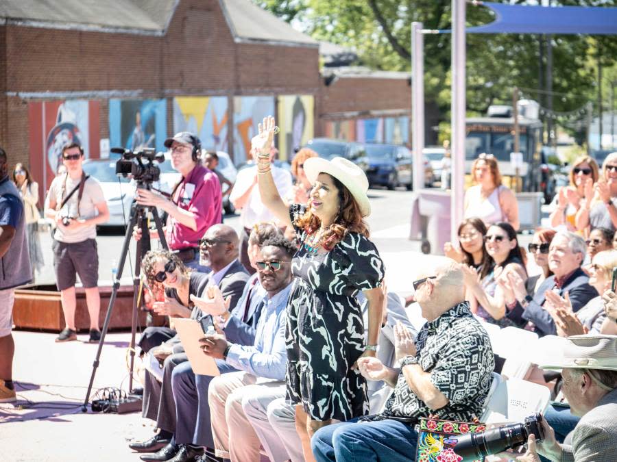 The Charlotte Symphony Orchestro will perform on a mobile stage for its CSO Roadshow series. (Photo: David Flower, City of Charlotte)