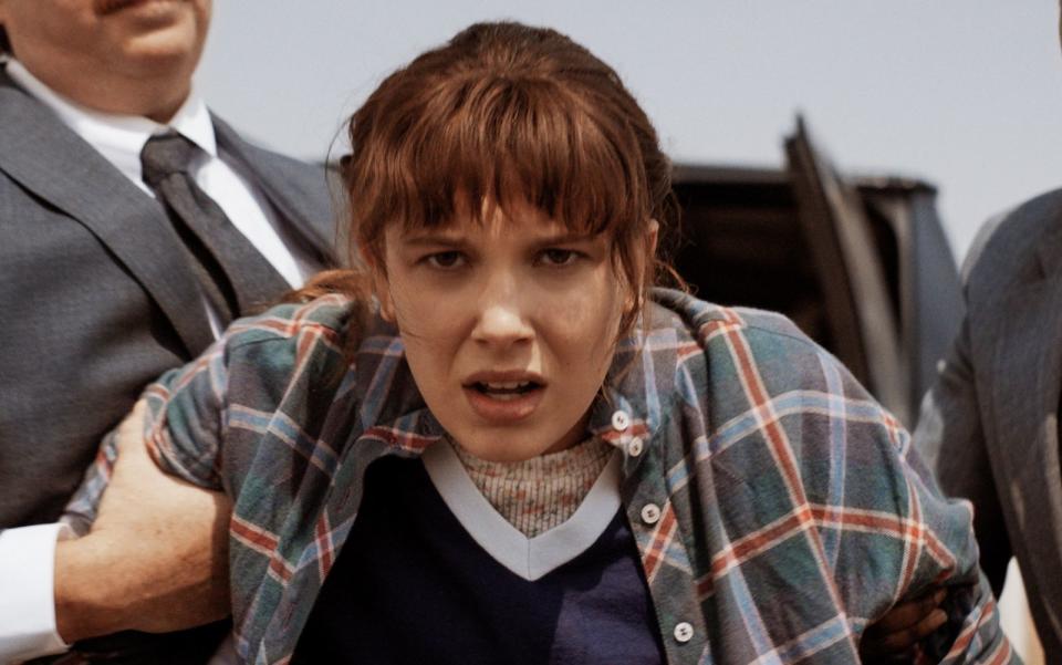 Kann Elfie (Millie Bobby Brown) ihre telekinetischen Kräfte im Finale der vierten Staffel von "Stranger Things" zurückgewinnen? (Bild: Netflix)