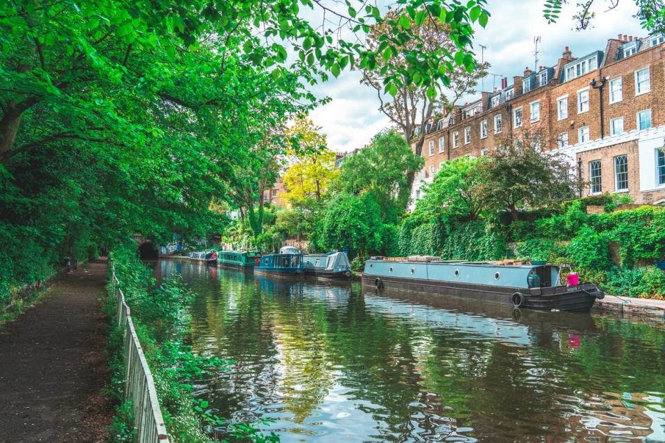 Take a narrow boat trip on Regent’s Canal (Getty Images/iStockphoto)
