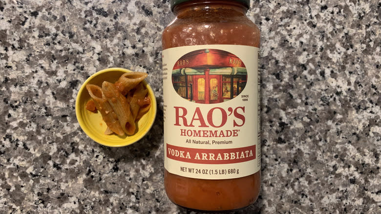 Rao's Homemade vodka arrabbiata sauce