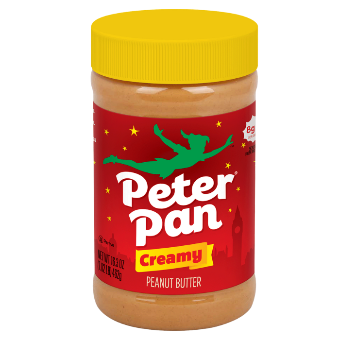 <p><a href="https://go.redirectingat.com?id=74968X1596630&url=https%3A%2F%2Fwww.target.com%2Fp%2Fpeter-pan-creamy-peanut-butter-16-3oz%2F-%2FA-13013932&sref=https%3A%2F%2Fwww.womenshealthmag.com%2Ffood%2Fg46926385%2Fbest-peanut-butter-brands-ranked%2F" rel="nofollow noopener" target="_blank" data-ylk="slk:Shop Now;elm:context_link;itc:0;sec:content-canvas" class="link ">Shop Now</a></p><p>Peter Pan</p><p>target.com</p><p>$1.99</p><span class="copyright">Target</span>