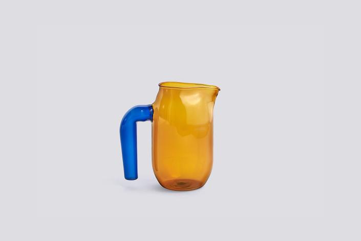 Another staple in design-forward households, the Hay Jug, designed by glassblower Jochen Holz, is made of heat-resistant borosilicate glass, which makes it suitable for hot drinks too.
