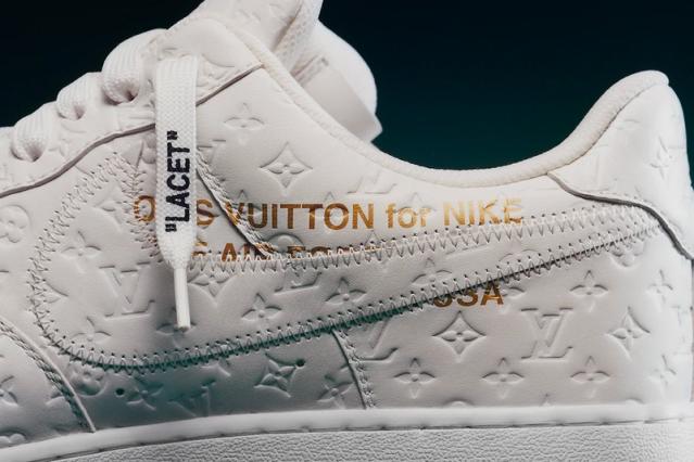 Nike Air Force 1 x Louis Vuitton 'White Gym Green