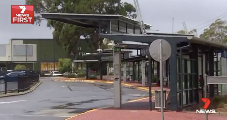 The latest attack was at the Kwinana Bus Station on Sunday. Source: 7 News