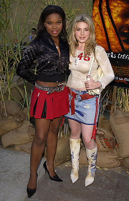 Lena Caldwell and Chea Courtney at the LA premiere of MGM's Jeepers Creepers 2