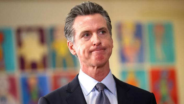 California Governor Gavin Newsom