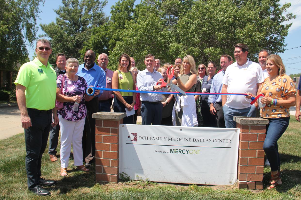 The ribbon is set to be cut at DCH Family Medicine Dallas Center on Friday, July 28, 2023.