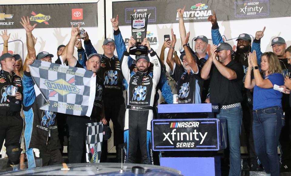 Jeremy Clements was the surprise winner of last year's Wawa 250 at Daytona.