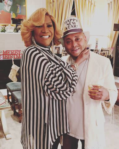 <p>Patti Labelle Instagram</p> Patti Labelle and William Holte.