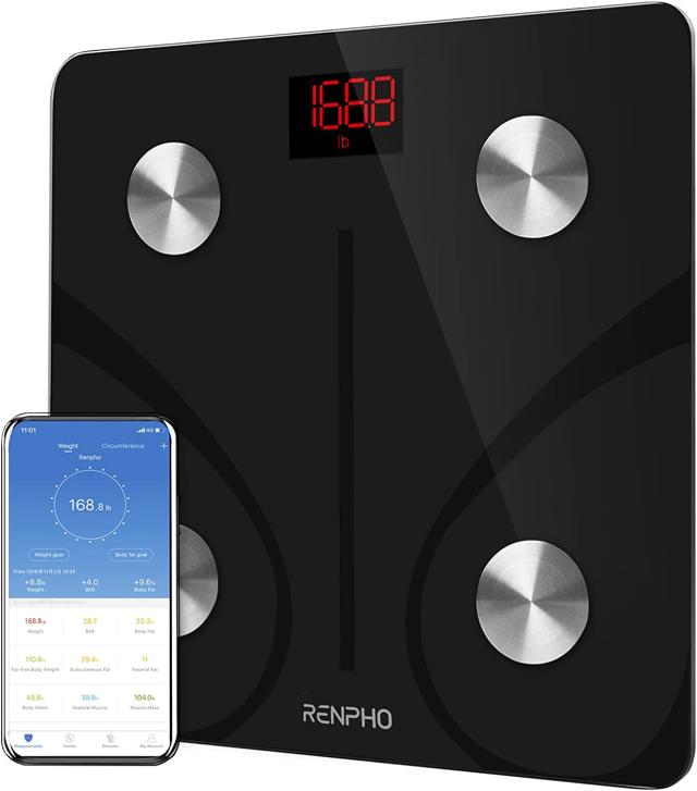InBody H20N - Smart Full Body Composition Analyzer Scale, BMI, Body Fat,  Muscle Mass, Bluetooth Connection - Midnight Black 