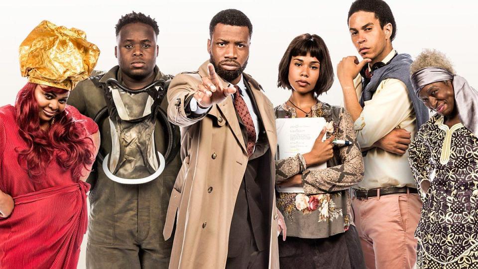 The cast of BBC Three's 'Famalam': BBC