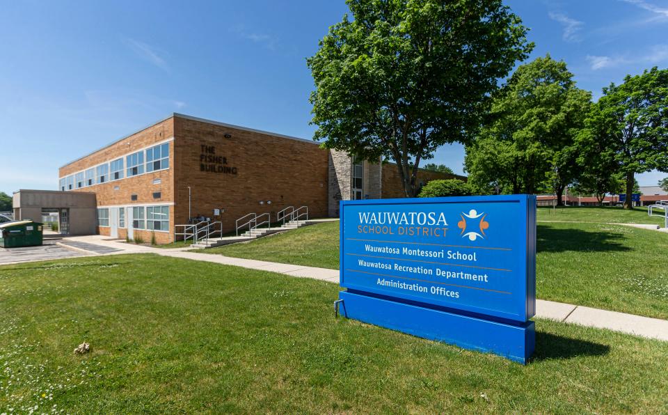 Wauwatosa School District building as seen on Saturday, June 5, 2021.