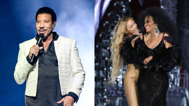Lionel Richie, Diana Ross, Beyonce