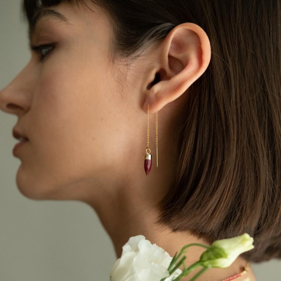 <p><a href="https://go.redirectingat.com?id=74968X1596630&url=https%3A%2F%2Fwww.wolfandbadger.com%2Fus%2Fpink-tourmaline-threader-earrings%2F&sref=https%3A%2F%2Fwww.cosmopolitan.com%2Flifestyle%2Fg31082493%2Fbest-crystals-for-protection-zodiac-sign%2F" rel="nofollow noopener" target="_blank" data-ylk="slk:Shop Now;elm:context_link;itc:0;sec:content-canvas" class="link ">Shop Now</a></p><p>Pink Tourmaline Threader Earrings</p><p>$93.00</p><p>wolfandbadger.com</p>