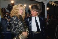 <p>British singer Rod Stewart has been married <a href="https://www.smoothradio.com/artists/rod-stewart/wives-children-photograph-penny-lancaster/" rel="nofollow noopener" target="_blank" data-ylk="slk:three times;elm:context_link;itc:0;sec:content-canvas" class="link ">three times</a>. His first marriage was to actress and model Alana Hamilton from 1979 to 1984. His second marriage was to model Rachel Hunter from 1990 to 2006. And his current wife is model and photographer Penny Lancaster, whom he married in 2007.</p>