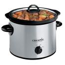 <p><strong>Crock-Pot</strong></p><p>amazon.com</p><p><strong>$40.00</strong></p><p>As the most affordable and compact option on this list, the Crock-Pot 3-Quart Manual Slow Cooker is a great pick for smaller households. Although it’s a manual model that can’t be controlled remotely or programmed to an exact temperature, we love the no-frills functionality.</p><p>"Depending on the day and what I’m cooking, I’ll set the temperature knob to low if I am running errands or high if I plan on being home and want to eat sooner rather than later," says editor <a href="https://www.bestproducts.com/author/5243/melanie-yates/" rel="nofollow noopener" target="_blank" data-ylk="slk:Melanie Yates" class="link ">Melanie Yates</a>.<br></p><p>We also love the warming function to keep the food at a serving temperature if the cooking happens to wrap up before we're ready to chow down. Using this slow cooker helps our home-cooking routine by allowing us to make up a large batch of food for the week without being in the kitchen for hours. </p>