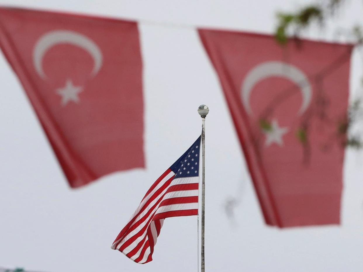 <p>Turkey’s foreign ministry has summoned the US Ambassador in Ankara to protest the US decision to mark the deportation and killing of Armenians during the Ottoman Empire as ‘genocide’</p> (AP)