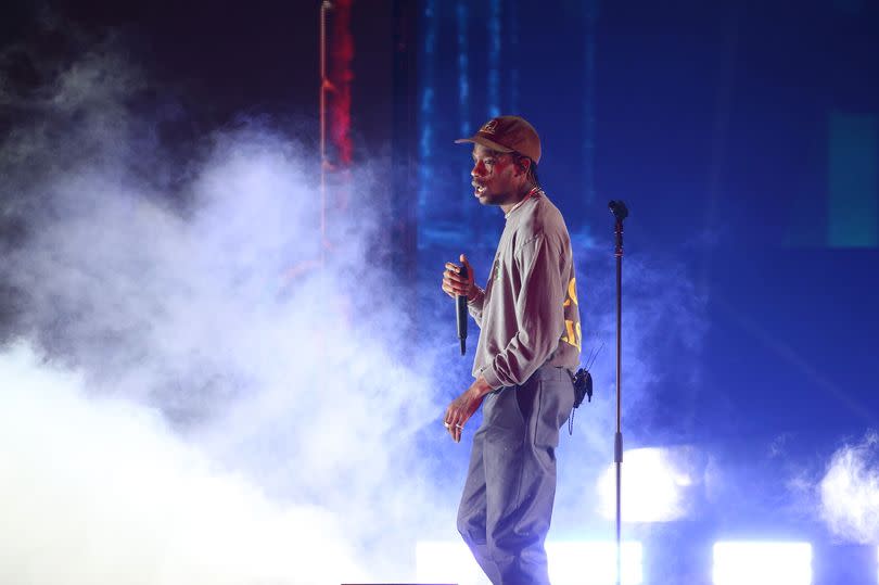 Rapper Travis Scott has been arrested in Miami (Isabel Infantes/PA)