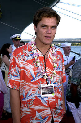 Michael Shannon aboard the USS John C. Stennis at the Honolulu, Hawaii premiere of Touchstone Pictures' Pearl Harbor