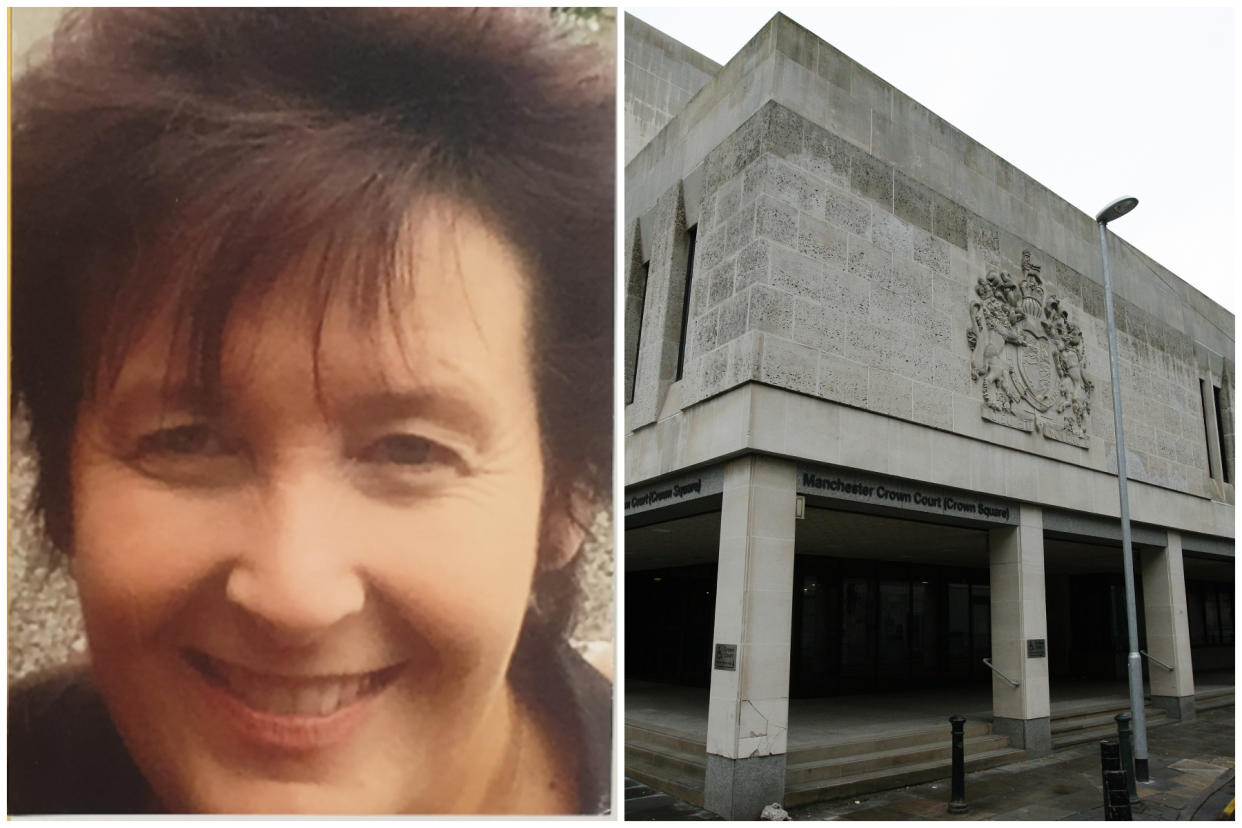 Paula Leeson, 47, was killed by her husband Donald McPherson, jurors at Manchester Crown Court have been told. He denies the charge. (PA/Greater Manchester Police)