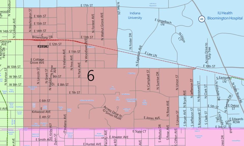 Bloomington City Council District 6.