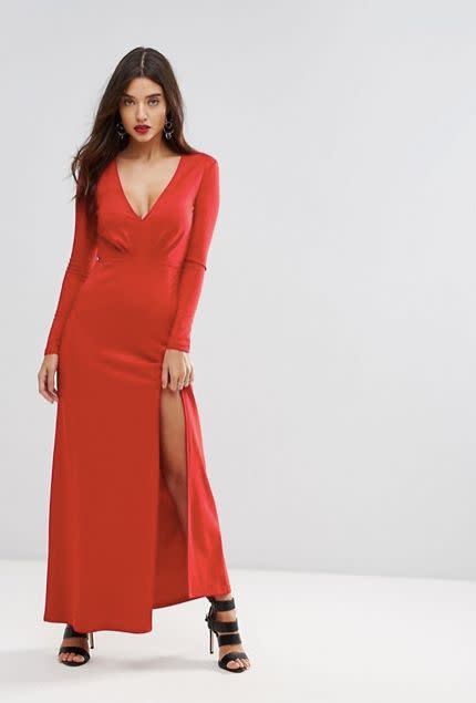 Sexy side splits are the look we can't get enough of this year. From splits in wide-leg trousers and jeans, to skirts and thigh-high dress slits, you can expect to see a little more skin in 2018.&nbsp;<br /><br />Pictured: <a href="http://us.asos.com/ivyrevel/ivyrevel-maxi-dress-with-slit-front/prd/8883877?clr=hotred&amp;SearchQuery=dress%20with%20slit&amp;gridcolumn=2&amp;gridrow=1&amp;gridsize=4&amp;pge=1&amp;pgesize=72&amp;totalstyles=20" target="_blank">Ivyrevel Maxi Dress With Slit Front from ASOS</a>