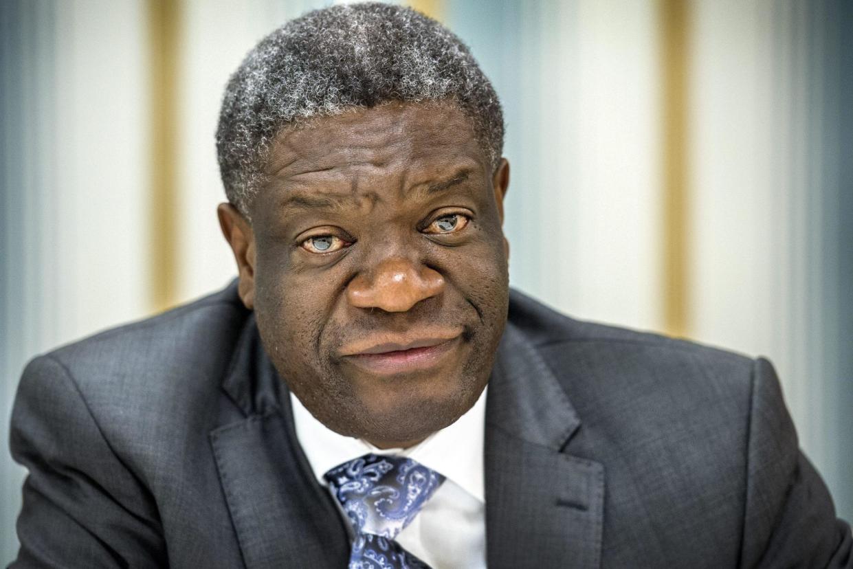 <span>‘I’d like the Congolese to feel solidarity from the international community,’ says Denis Mukwege, ‘because they’re human beings and they need that solidarity.’ </span><span>Photograph: Marcus Ericsson/Alamy</span>