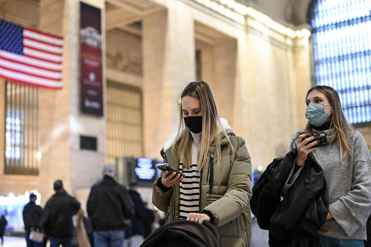 People Masking COVID New York 1245567540 Fatih Aktas/Anadolu Agency via Getty Images