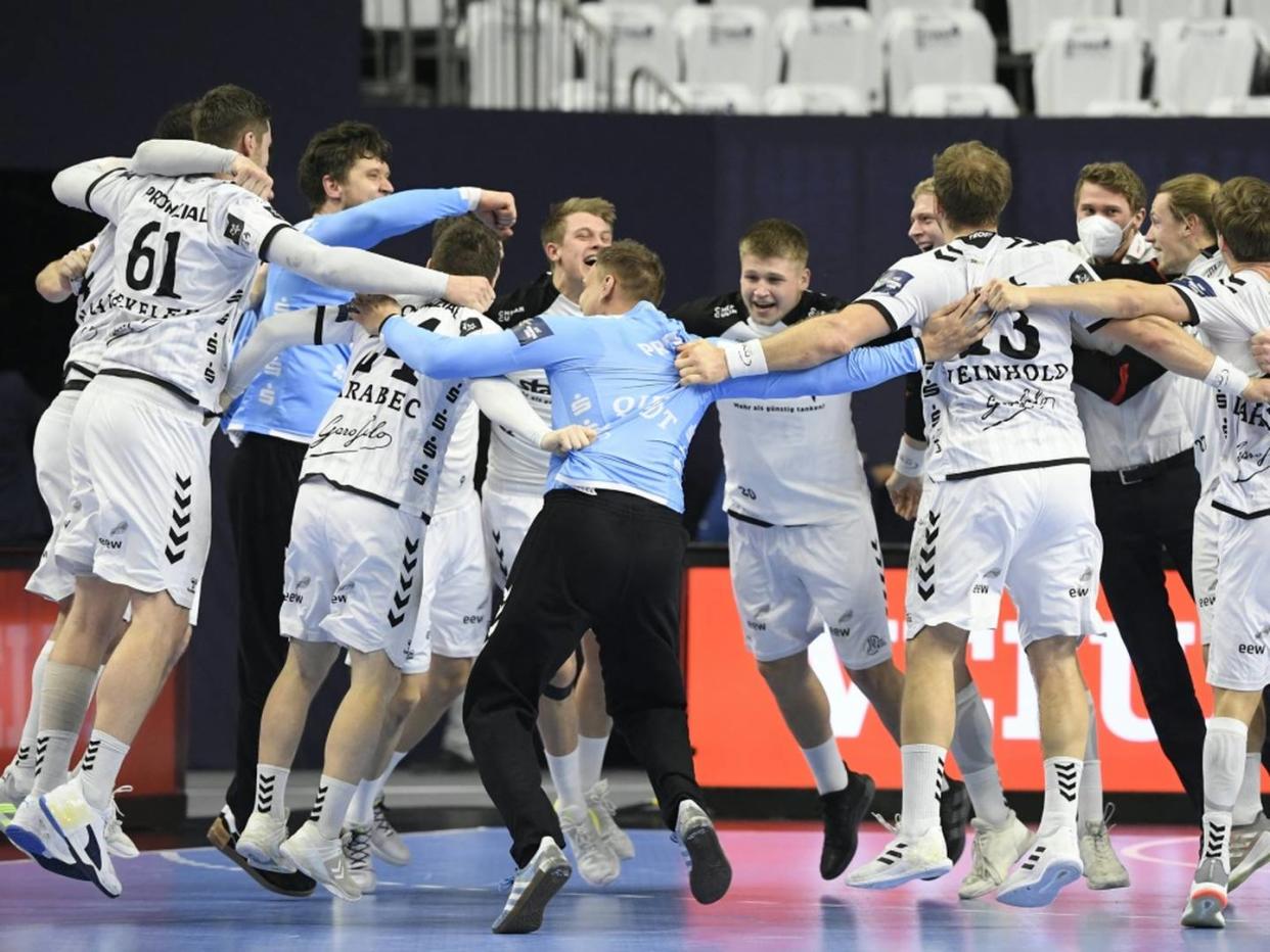 Remis in Mannheim: THW Kiel zittert sich zum 22. Meistertitel