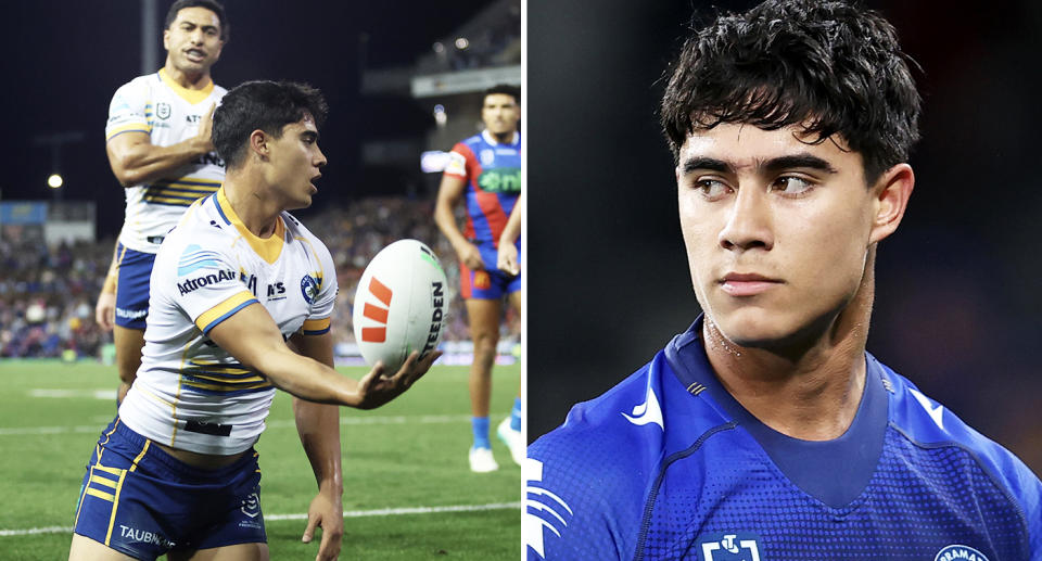 Blaize Talagi is departing the Parramatta Eels at season's end. Image: Getty