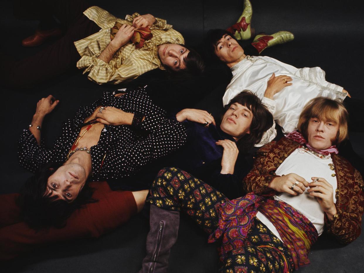 The Stones in 1968 (clockwise from top left): Charlie Watts, Bill Wyman, Brian Jones, Mick Jagger and Keith Richards: Redferns