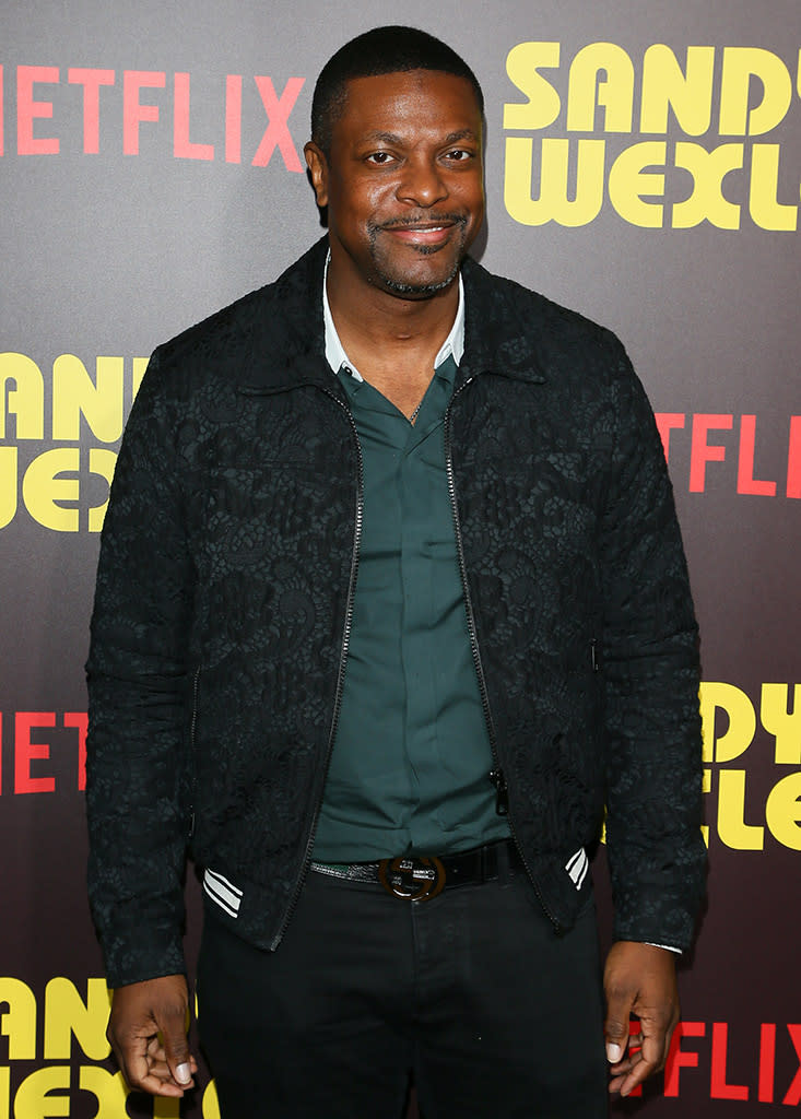 Chris Tucker hit the red carpet at the 