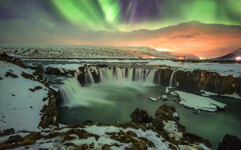 Iceland northern light