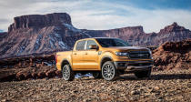 The 2019 Ford Ranger is pictured in this undated handout photo obtained by Reuters January 13, 2018. Ford Motor Company/Handout via REUTERS