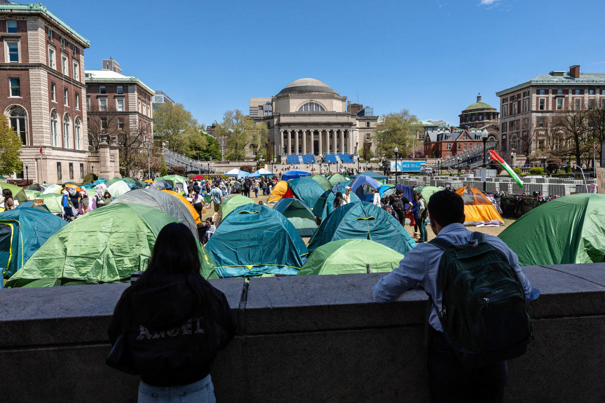 Image: Pro-Palestinian Protests Continue At Columbia University In New York City (Michael M. Santiago / Getty Images)