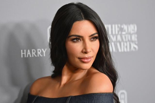 Kim Kardashian is set to star in the Paw Patrol sequel, following her feature in the 2021 film  (AFP via Getty Images)