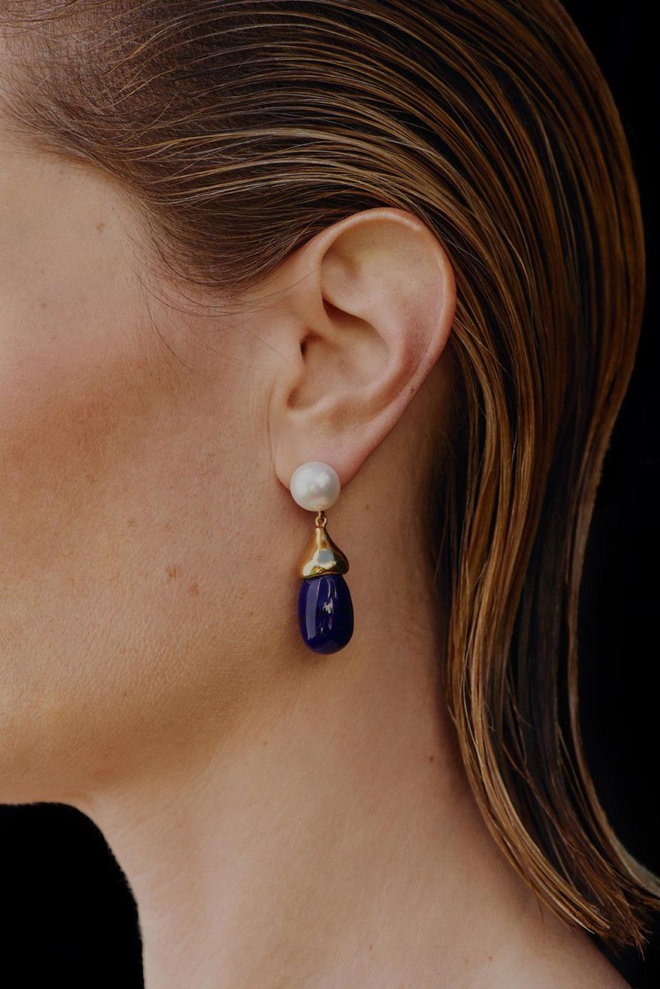 Audrey Azul Earrings